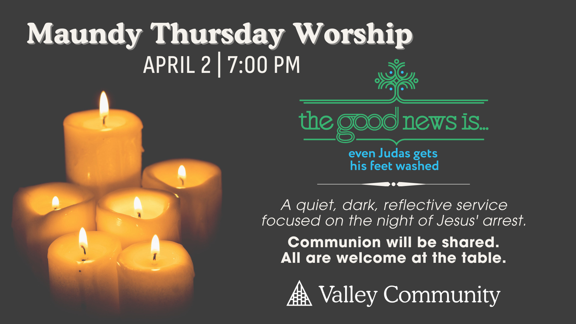 Maundy Thursday Worship Service