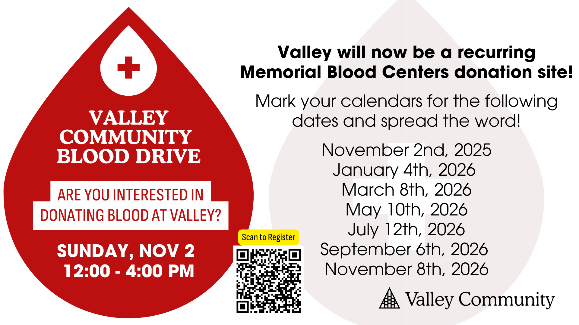 Community Blood Drive