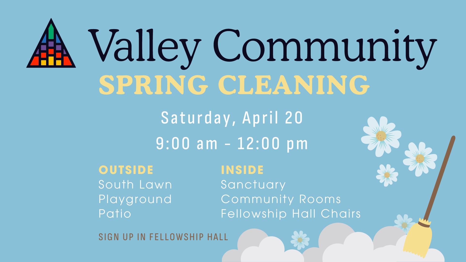 All-Church Spring Cleanup