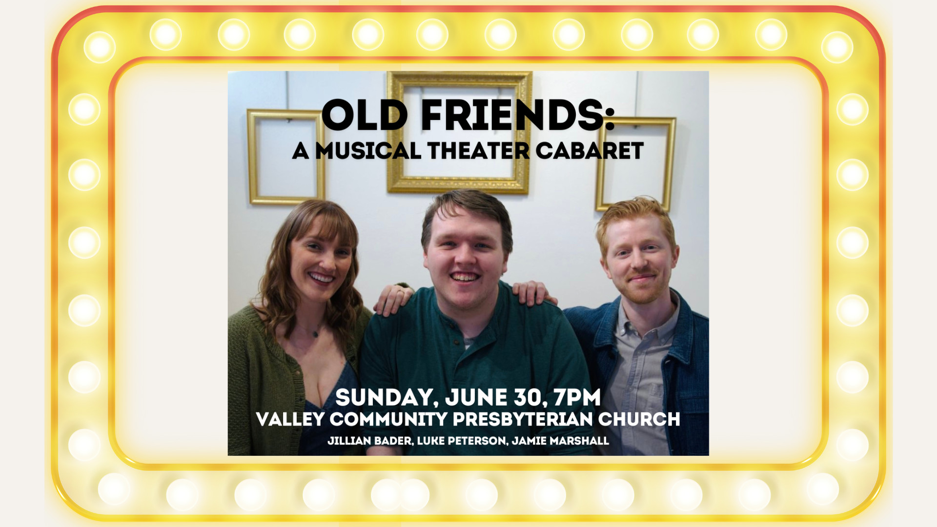 Old Friends: A Musical Theater Cabaret Fundraiser