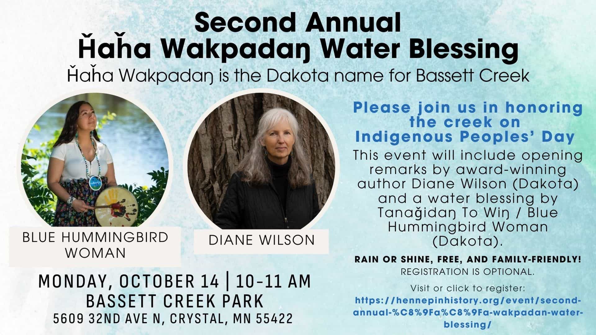 Second Annual Ȟaȟá Wakpádaŋ Water Blessing