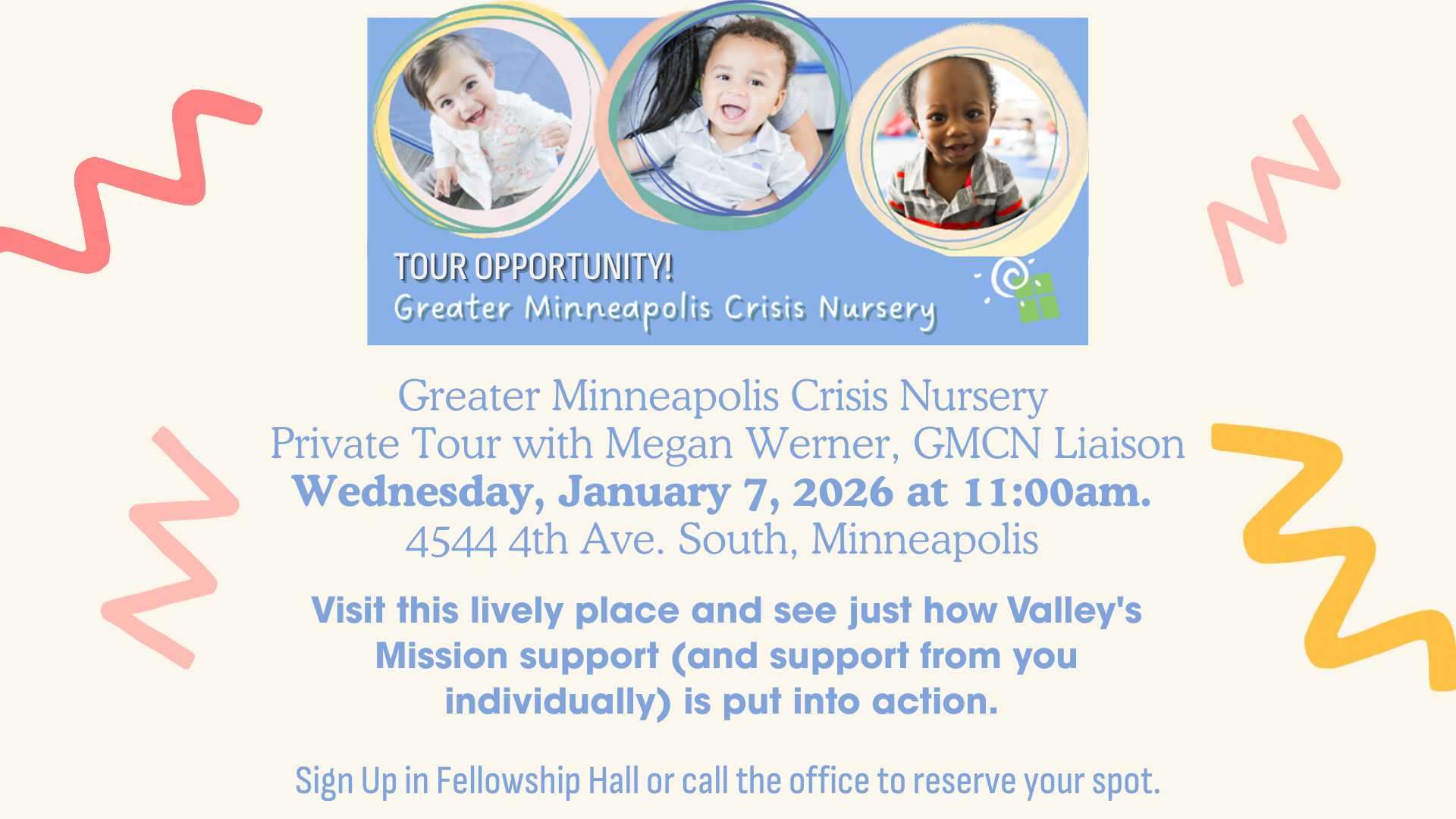 Minneapolis Crisis Nursery Tour
