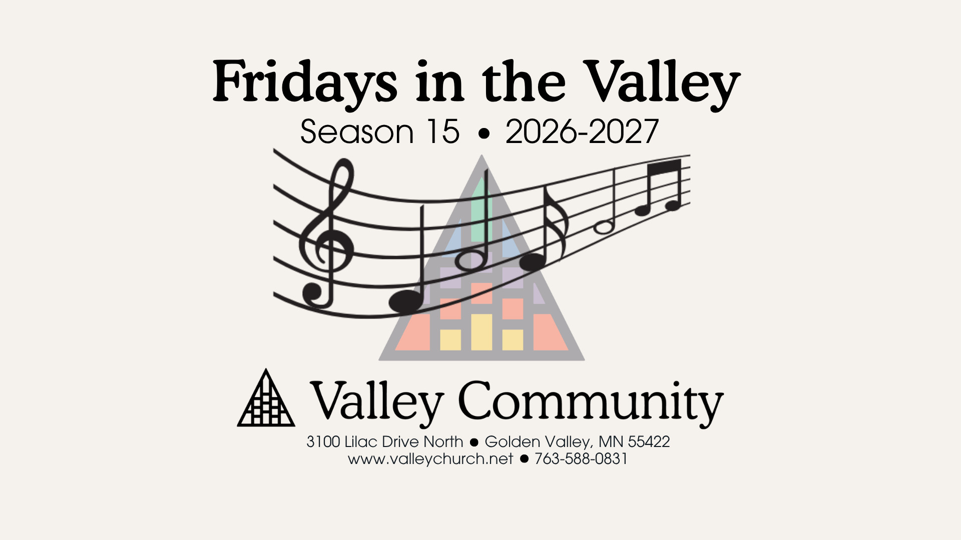 Fridays in the Valley Concert Series – Season 15 Info